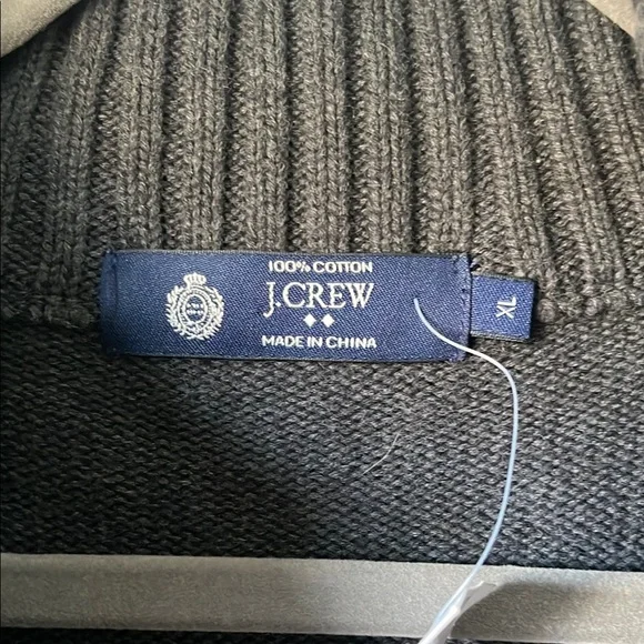 Men's J Crew Cotton Sweater - Picture 3 of 4